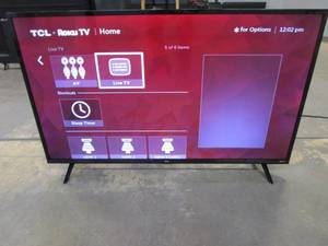 lot 806 image: TCL - 40 Class 3-Series Full HD 1080p Smart Roku TV 40S355