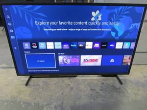 lot 808 image: Samsung - 32 Class The Frame Series Full HD Smart Tizen TV QN32LS03TBFXZA