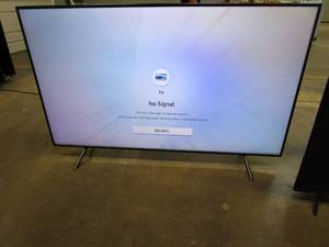 lot 809 image: UN65NU6900FXZA Samsung 65 Class NU6900 Smart 4K UHD TV (SCRATCH IN BOTTOM RIGHT CORNER)