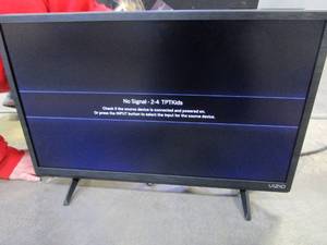 lot 814 image: VIZIO D-Series 24 Class (23.5 Diag) Full HD Smart TV D24F-J09