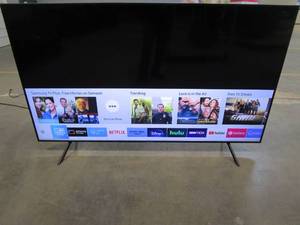 lot 826 image: Samsung - 70 Class 6 Series LED 4K UHD Smart Tizen TV UN70NU6900FXZA (2 SMALL SCRATCHES ON BOTTOM CENTER)