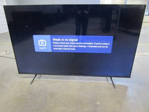 lot 827 image: Hisense - 75 Class A6 Series LED 4K UHD Smart Google TV 75A6H