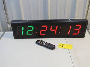lot 87 image: Led ClockTimer
