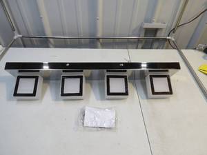 lot 99 image: Ralbay LED Modern Vanity Light Bathroom Vanity Light - Chrome