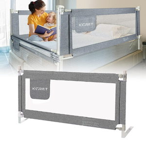 lot 89 image: KCRET Bed Rail for Toddlers - 47.2 x 30 - Gray