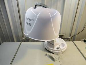 lot 63 image: Red by Kiss 1875 Watt Ceramic Tourmaline Professional Hood Dryer