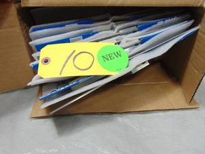 lot 10 image: 10 Pack Empire Level E250 12 True Blue Stainless Steel Blade Combination Square
