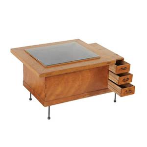 lot 135 image: Japanese Hibachi w 3 Drawers