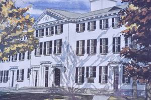 lot 256 image: Douglas Fenn Wilson Signed Reproduction Print of a Watercolor Illustration