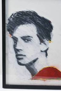 lot 44 image: Mark Horst Original Pastel on Paper, Likely from Glimpses Series