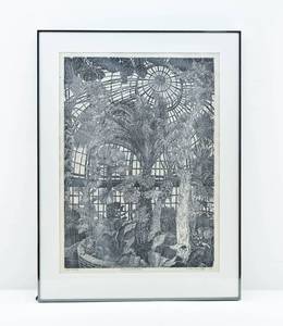 lot 69 image: Donella Reese Vogel Belle Isle Conservatory Etching