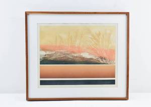 lot 72 image: Limited Edition Wavecrest Etching, Illegibly Signed