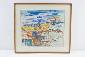 lot 146 image: Phyllis Ames Wiener Original Watercolor Painting