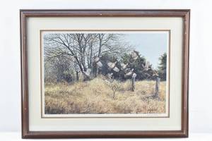 lot 153 image: Richard Plasschaert Broken Covey Offset Lithograph, 239750