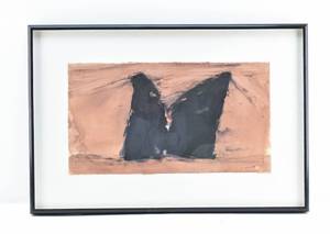 lot 218 image: Frdric Muoz Mmoire Trrste Mixed Media Painting