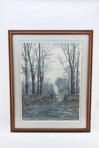 lot 170 image: Two Michael Schofield Untitled Landscape Limited Edition Silkscreen Prints