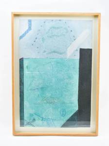 lot 174 image: Joseph DeLuca The Sixth Sea Original Oil Pastel & Acrylic