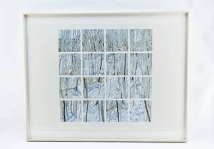 lot 181 image: Fred Peterson Winter Walk Original Watercolor Painting