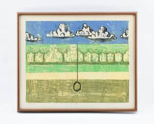 lot 264 image: Ron Scolman Cloud Shade Limited Edition Woodcut