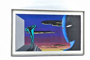 lot 281 image: Jedd Garet Nice Sky Color Lithograph