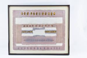 lot 282 image: Ann DerGara Mixed Media Collage