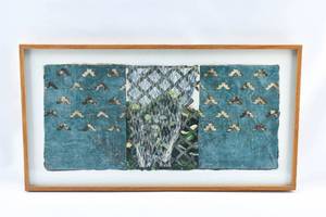 lot 383 image: Original Abstract Mixed Media Painting