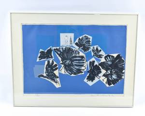 lot 385 image: Ceri Richards Trafalgar Square Screenprint
