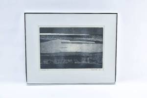 lot 392 image: Maureen Beck Sideways Signed and Numbered Etching