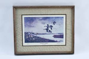 lot 400 image: Les Kouba Canadas Arriving Signed & Numbered Print