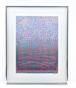 lot 17 image: E. Platt Magic Carpet Limited Edition Serigraph