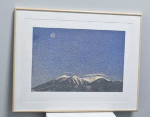 lot 335 image: Larry Stark Moon Over the Mountain Signed & Numbered Silkscreen Photo