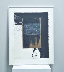 lot 338 image: Luc LeBon Original Mixed Media Circuit Board Collage