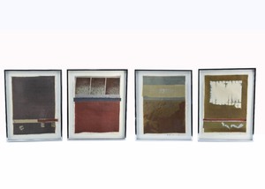 lot 398 image: 4 Lynn Klein Artworks, Photo Transfer on Fabric