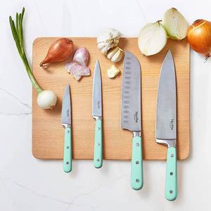 Martha Stewart Eastwalk 14 Piece Stainless Steel Cutlery Knife Block Set