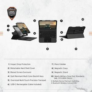 Urban Armor Gear UAG Case with Keyboard