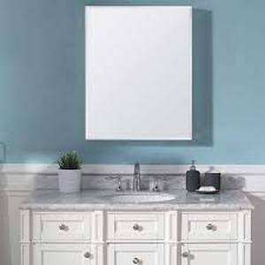 lot 3 image: OVE Decors Carlow Single Door Medicine Cabinet