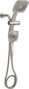 lot 26 image: Kohler Adjuste 3-in-1 Multifunction Shower Kit Shower Head  Brushed Nickel Finish