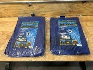 lot 29 image: Lot of 2- All Purpose Tarps (20 x 20)