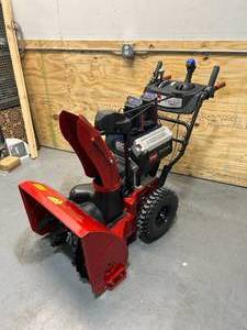 lot 1 image: TORO 60-Volt Power Max E 26 in. 2-Stage Cordless Electric Snow Blower with Two 6 Ah Batteries & Two Chargers Model- 39926