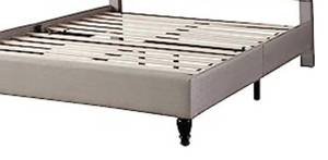 lot 99 image: HomeLife Premiere Classics Platform Bed (frame only)