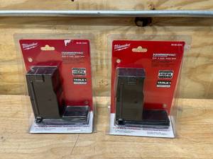 lot 55 image: MILWAUKEE Lot of 2- M18 HEPA Dust Box and Filter Kits