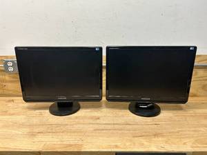lot 126 image: SAMSUNG Lot of 2 Computer Monitors (2220WM)