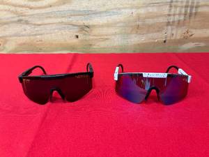 lot 103 image: Lot of 2 Pairs of Pit Viper Sunglasses (replicas)