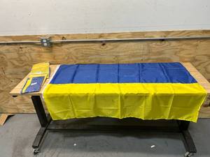 lot 107 image: Lot of 5- Ukrainian Flags