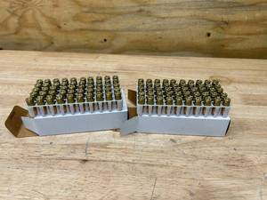 lot 20B image: 2 Boxes of 9MM LUGER 115GR FMJ Training Ammunition (50 rounds per box)