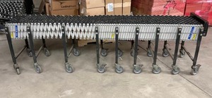 MSRP $3800 Best Flex 200 Portable Flexible 24Wide Skatewheel Gravity Conveyor 200 Lb.Ft Adjustable Height Adjust Length From&nbsp6 to 32 Bends Around A 12 Radius Locking Wheels-&nbspMove Things Along Faster At Work - Works Great