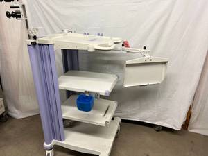 One Of These Carts Just Sold On Ebay For $1000 Plus Shipping This One Has More On It&nbspOlympus Endoscopy Cart WM-NP1 With Power Supply &amp More...Check Out The Pictures