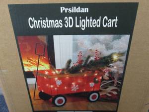 lot 22 image: Lighted Tree Cart...