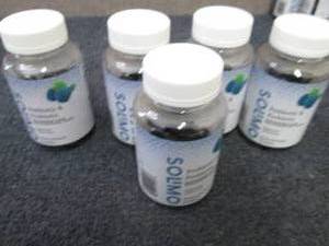 lot 68 image: 5- 50 ct Bottles Solimo Prebiotic &...