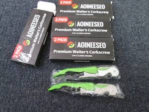 lot 106 image: 4- 2pks Aoineeseo Premium Waiters ...
